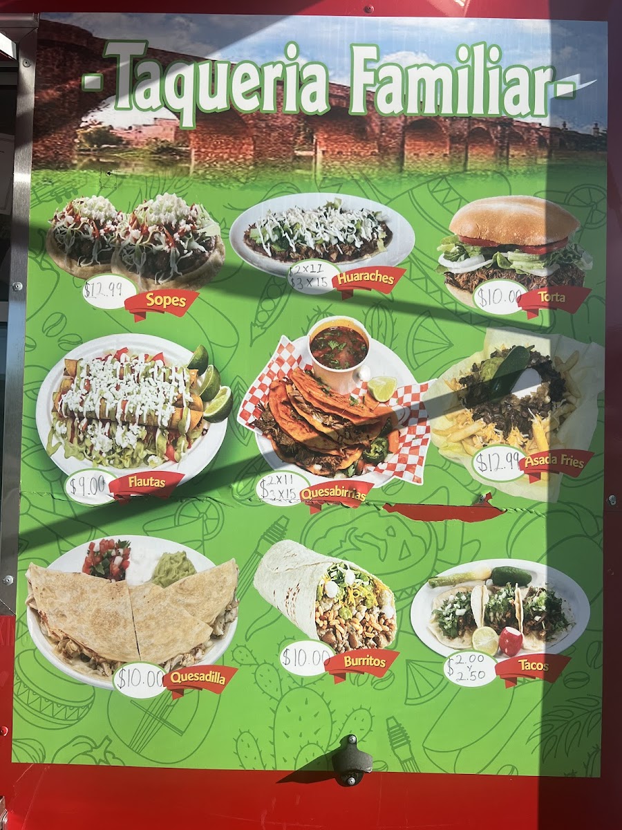 Taqueria Familiar Menu-2